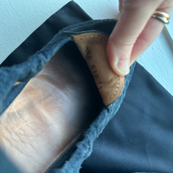 Prada Blue Suede Loafers - Picture 5 of 6